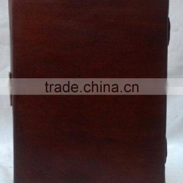Handmade Vintage Plain Leather Journal With Clasp photo-2