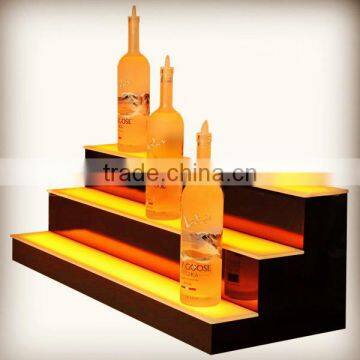 led step glow wedding display stand for bottles