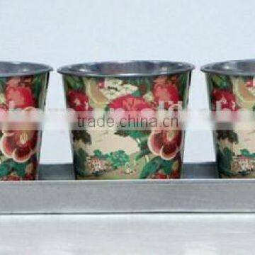 Flower Pot Set(Flowers), MSO-031