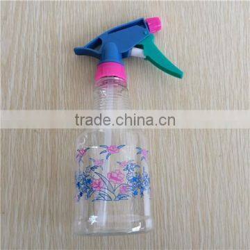 Transparent Plastic Color Garden Spray Bottle With Trigger photo-2