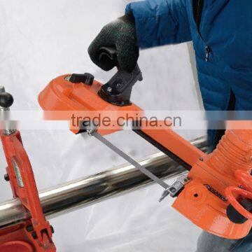 Small Handheld Speed Variable Metal/Wood/Steel Cutting Saw Machine Pneumatic Portable Band Saw photo-5