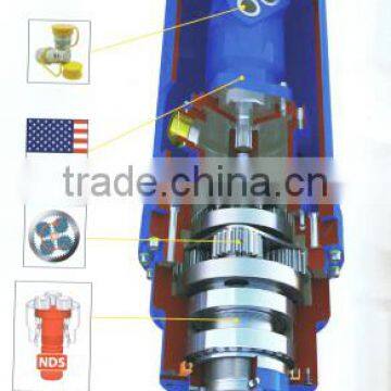 Hydraulic auger for the skid steer loader