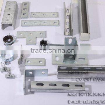 Double Galvanized Steel c Unistrut Strut Channel photo-4