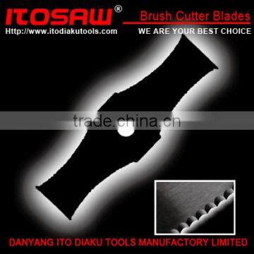 ITO-B-26 Mower blade for Brush cutter blade SK-5 material with tooth size from 230mm to 600mm, thickness from 1.0mm to 3.0mm