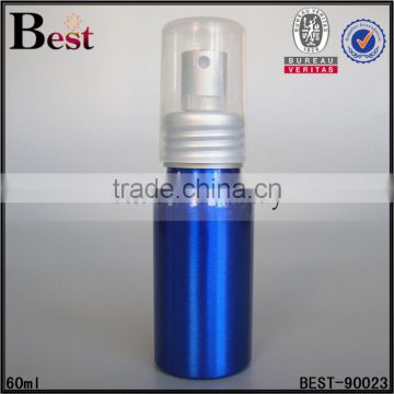 60ml painting blue wholesale aluminum bottle manufacturers