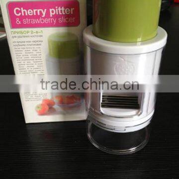 2016 Food Grade Kitchen Accessories Plastic Cherry Pit Remove Machine Cherry and Olive Pitter photo-4