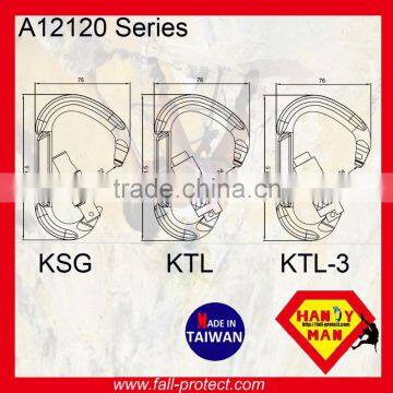 25KN Quicklock Triple Lock Rock Climbing Aluminum Carabiner For Rescue photo-6