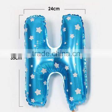 Inflatable Letter Foil Balloons Helium Birthday /Wedding Party Decorative Foil Balloons photo-3