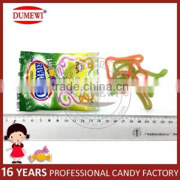 Fruity Flavors Long Chews Jelly Rope Gummy Candy photo-2