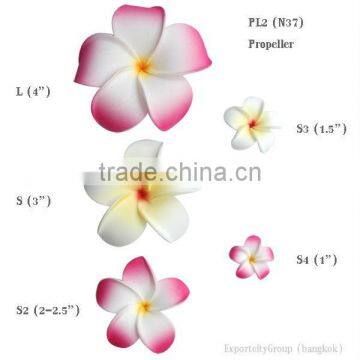 Hawaiian Foam Flower Frangipani Plumeria (loose piece)