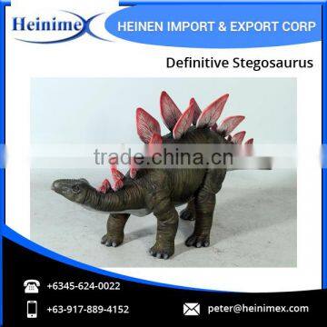 2017 Jurassic Park Best Quality Realistic Dinosaur Stegosaurus photo-4