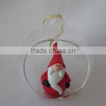 Crystal Balls Dollarma One Dollar Cheapest XMS Christamas Bear Deer Santa SnowFlake Glass 156032-15037 photo-2
