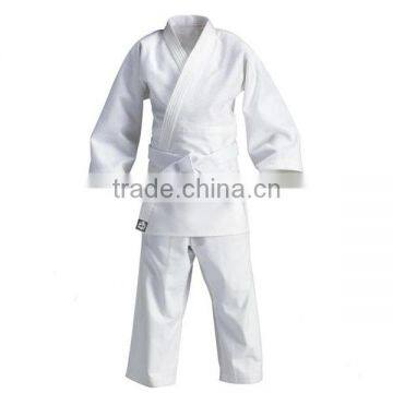 100%cotton judo fabric uniform wth judo belt ,kimono judo for kids and alduts trainning