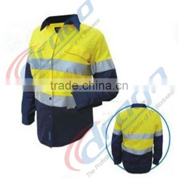 UPF 50+ Cotton Drill AntiUV Long Sleeve Shirts