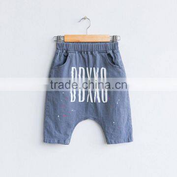 2016 Children New Summer Drop-crotch Pants for Boy photo-3