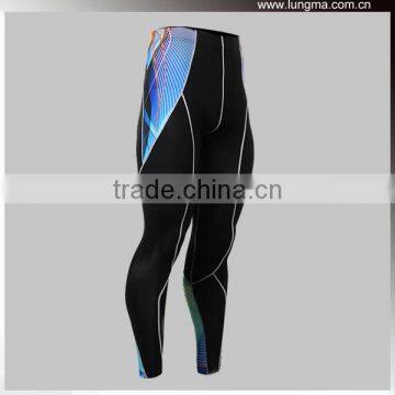 Sublimated Printing Custom Sports Thermal Tights