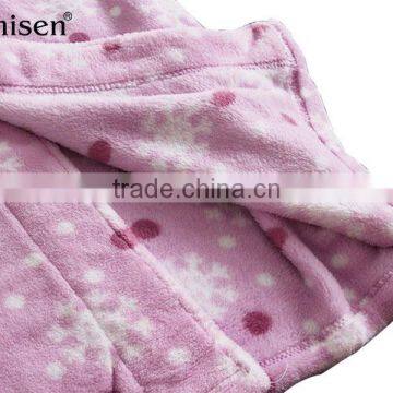 China Manufacturer Hotel/home Printing Coral Fleece Bathrobes photo-4