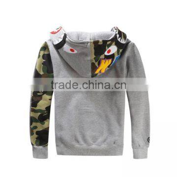 Men Pullover Hoodie Men Fleece Pullover Hoody Special Cool Printed Track Coat OEM photo-6