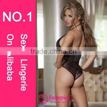 2015 High Quality Hot Sales Sexy Teddy Lingerie Transparent Lace Lingerie Charm Women Sexy Teddies photo-2