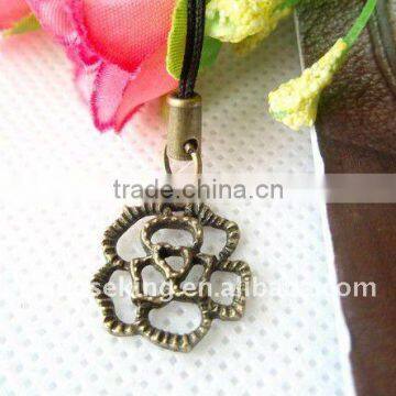 fashion antique charm accessories, 2011 new design mobile accessories