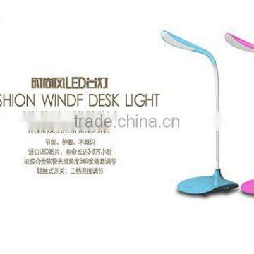 HOT LED Touch On/off Switch Desk Lamp Children Eye Protection Student Study Reading Dimmer Foldable Rechargeable Led Table Lamps photo-2