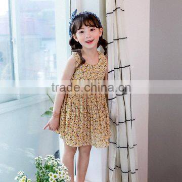 S17576A Summer Children's Girl's Flower Princess Dress