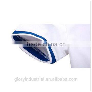 Summer Fashion Men's Two Color Polo Shirt Design With Combination photo-5