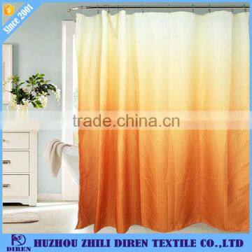 Wholesale Gradient Color Printing Shower Curtain photo-5