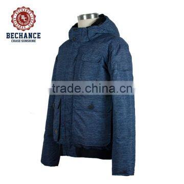 2017 New Men's Outdoor Bomber Down Jacket Winter Parka With Hood photo-2