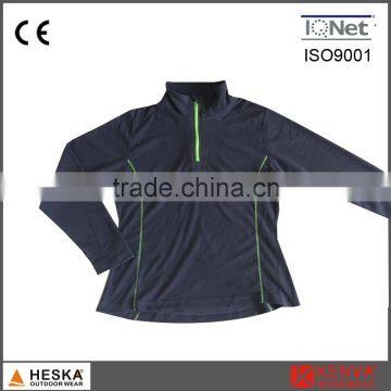 Outdoor Sweatshirts Custom 1/4zipper Pink Women Fleece Coat photo-2