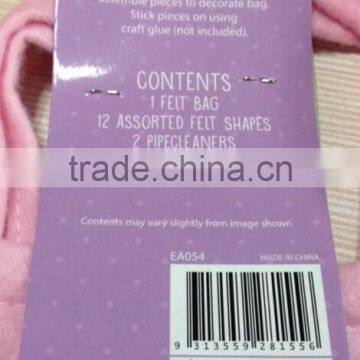 Easter Felt Bag Craft Kit, Make Your Own Easter Bag, DIY Easter Bag, Easter Character photo-3