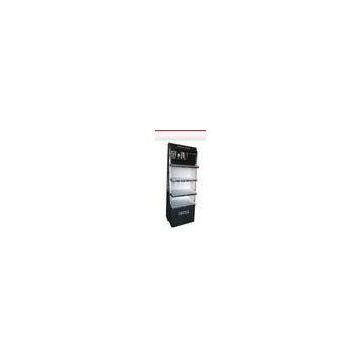Recycle Point Of Purchase Cardboard Display Shelf , Black Retail Counter Displays