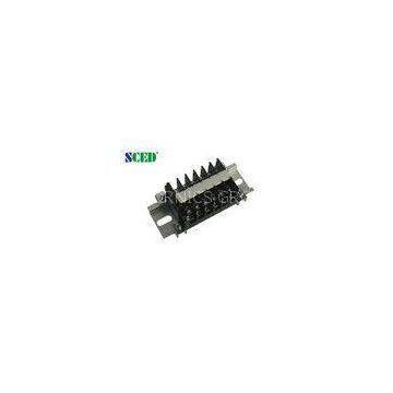8.00mm Rail Mounted Terminal Blocks , 600V 10A Barrier Terminal Block With Any Poles