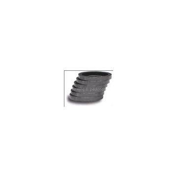 Die formed graphite ring
