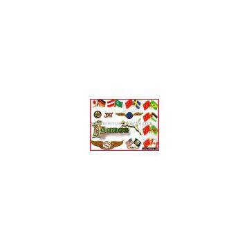 flag pin badge