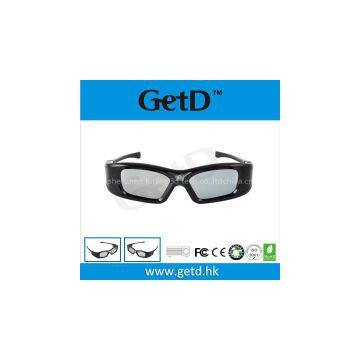 Universal Rechargeable Square Glasses For DLP-Link Projector