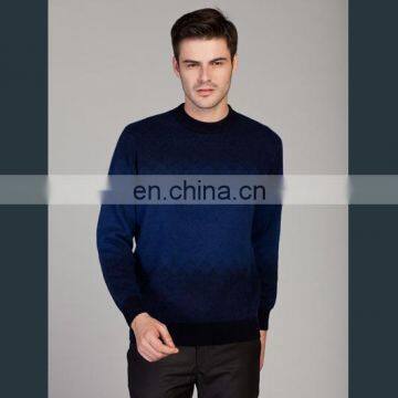 100% Cashmere Blue Colour Sweater for Mens photo-6