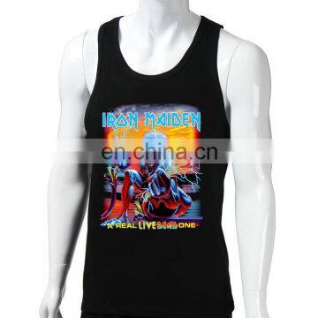 Iron Maiden cotton tank tops, boys sleeveless tank tops