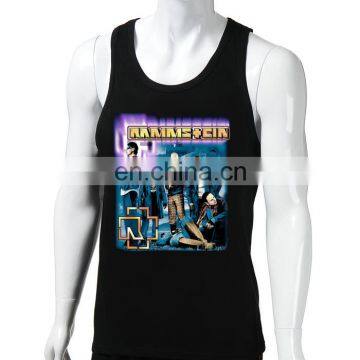 Rock band men's stringer singlet wholesale,singlet