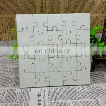 2015 blank square shape Jigsaw for kids children sliding puzzles