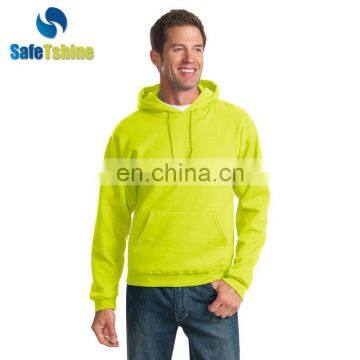 Hot sale hooded solid color comfortable pullover sweater