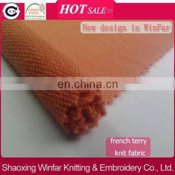 winfar Textile T/R80/20 Plain Dyed French Terry Fabric Composition