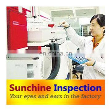 professional quality inspection and quality control / lab test