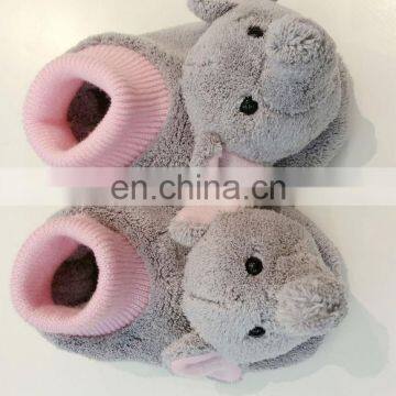 home use baby shoes soft elephant animal child slippers