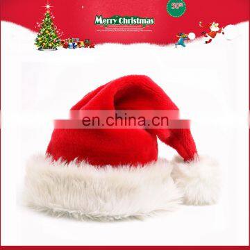 Mini Santa Claus Christmas Plush Hat for Kids Christmas 2016 photo-2