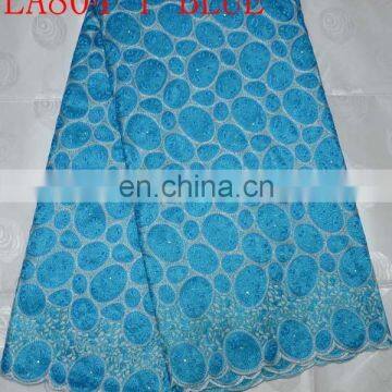 High Quality Swiss Voile Lace Fabric(FL804) African Big Swiss Lace photo-3