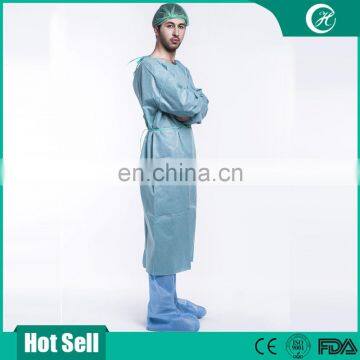 Spunbonded Nonwoven Disposable Medical Surgical Gown/ Medical Clothing price