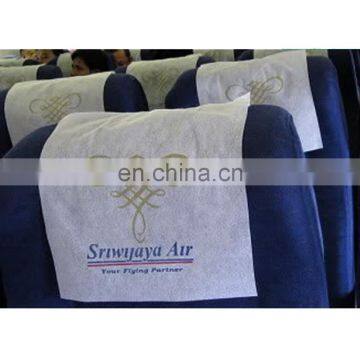 Disposable Custome Airplane and Bus Headrest Cover