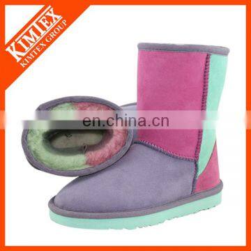 snow sheepskin boots factory