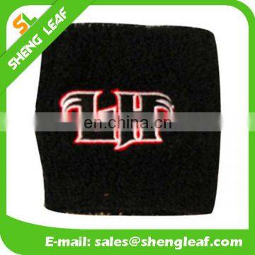 Brand name embroidery custom cheap animal print sweatbands